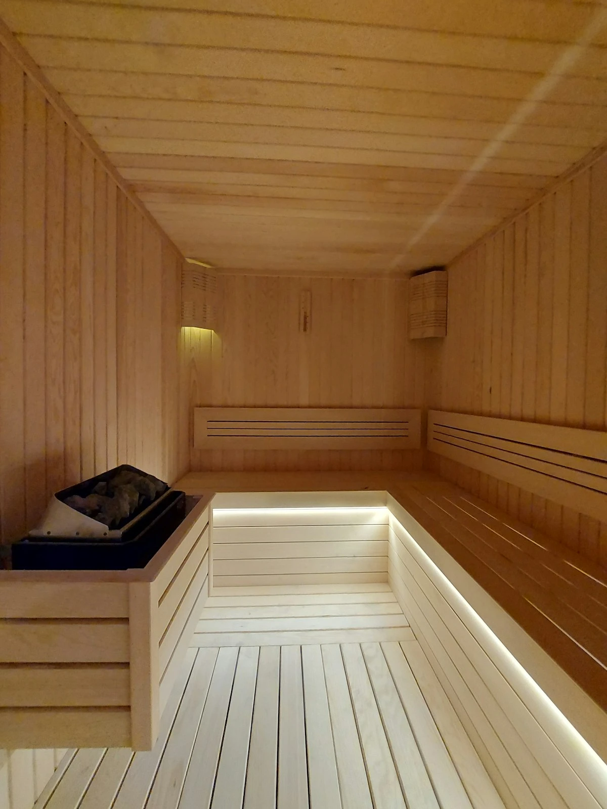 Custom sauna build by Otto & Co.